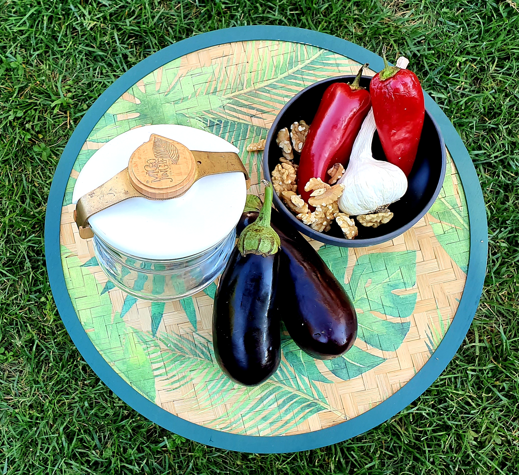 Makdous - Stuffed eggplants fermented in oil