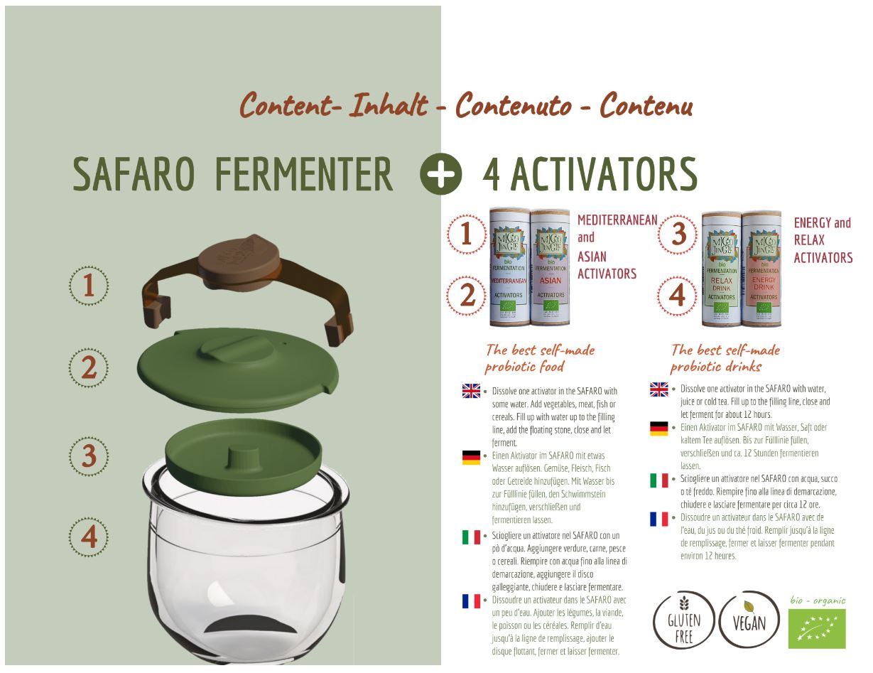 Set per fermentazione SAFARO